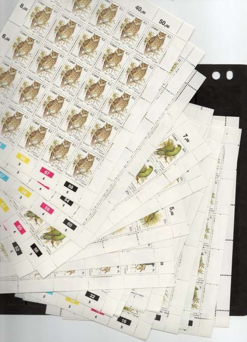Ciskei 1981 First Defin set of 17 in sheets of 25 unmounted mint. SACC 5-21. Cat R962 (2019-20)
