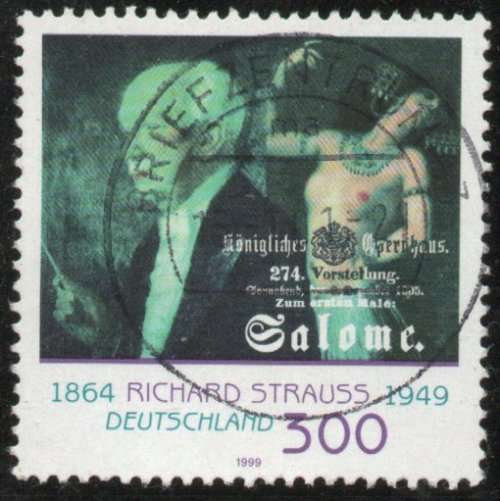 Germany 1999 `50th Death Anniv of Richard Strauss` vfu. SG 2925. Cat £3,75 (2013)