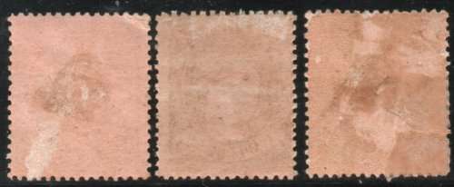 Spain 1870 Definitive 1M x 2 shades and 2M mounted mint. SG 172-73. Cat £26,50 (2013)