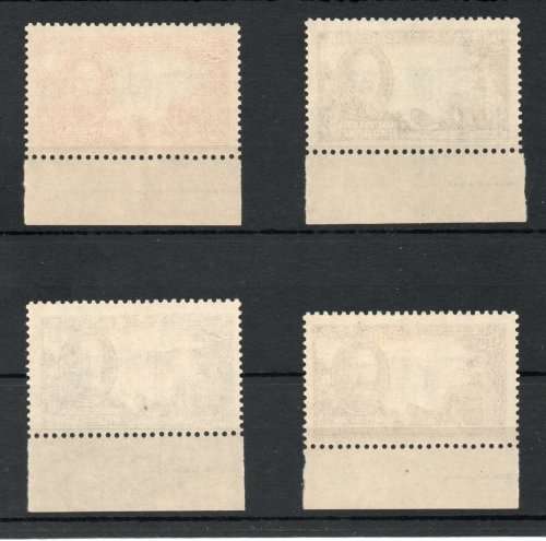 Southern Rhodesia 1935 KGV Silver Jubilee set of 4 very lmm. SACC 32-35. Cat R440 (2019-20)