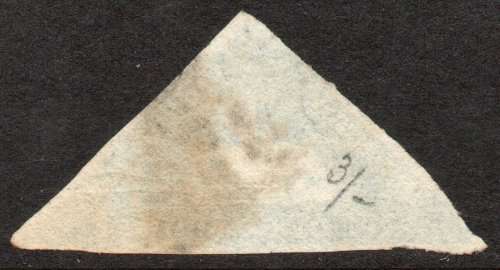 Cape of Good Hope 1855-63 4d deep blue fine used. SACC 6. Cat R1600. (2023)