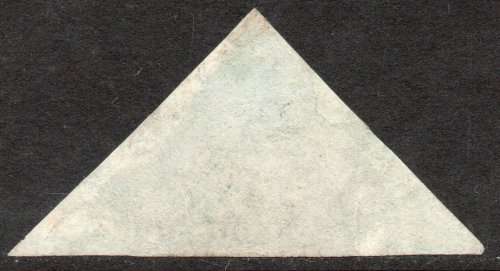 Cape of Good Hope 1855-63 1/- bright yellow-green used with 3 margins. SACC 8. Cat R15000. (2023)