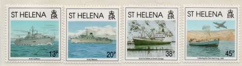 St Helena 1992 10th Anniv of Liberation of Falkland Isl set of 4 umm. SG 612-615. Cat £5,90 (2013)