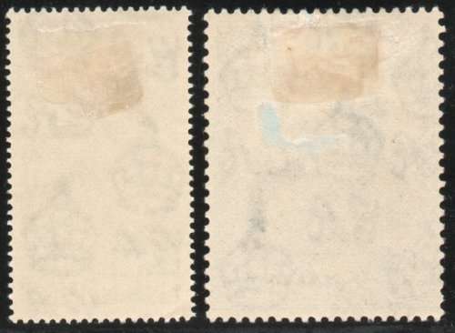 Malta 1949 Royal Silver Wedding set of 2 mounted mint. SG 249-250. Cat £38,50 (2022)