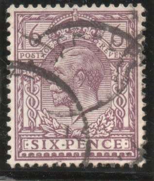 Great Britain 1912-24 KGV Definitive 6d all 3 shades very fine used. SG 384-386. Cat £22 (2022)