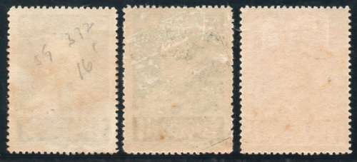 China 1933 Tan Yen-Kai Memorial` part set of 3 mounted mint. SG 440, 441 + 443. Cat £160 (2013)