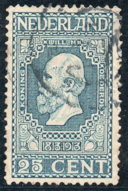Netherlands 1913 Independence Centenary 25c very fine used. SG 220. Cat £11 (2014)