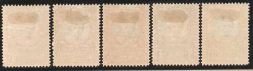 Luxembourg 1928 Child Welfare set of 5 mounted mint. SG 280-284. Cat £8,80 (2014)