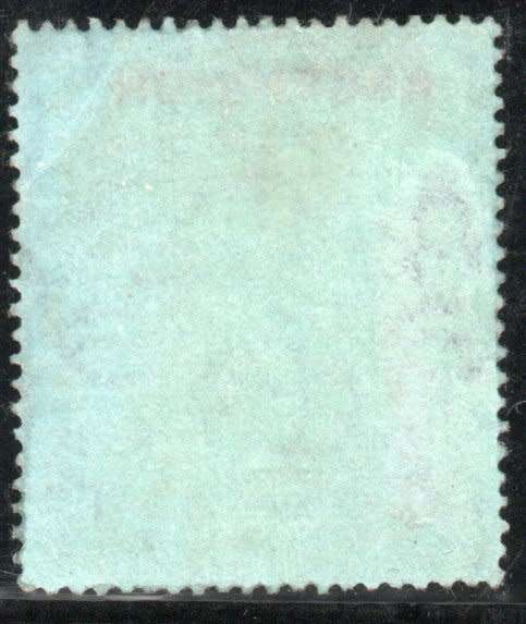 Ascension 1922 St Helena optd `ASCENSION` 1/- black/green used but thinned. SG 9. Cat £50 (2022)