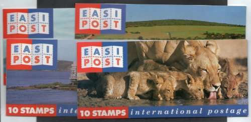 South Africa 1993 Tourism Booklets No 7a, 7c, 7d and 7e unmounted mint. Cat R480. (2019-20)