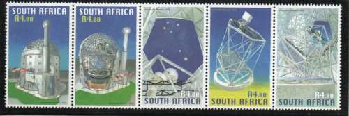 South Africa 2004 Southern Africa Large Telescope set/strip of 5 unmounted mint. Cat R200. (2023-25)