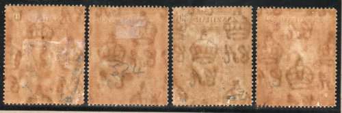 Zanzibar 1936 Silver Jubilee of Sultan set of 4 mounted mint brown gum. SG 323-326. Cat £35 (2022)
