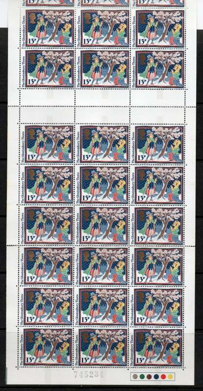 Great Britain 1986 Christmas Folder 36 2nd class stamps umm. SG 1342EU. Cat £18 (2018)