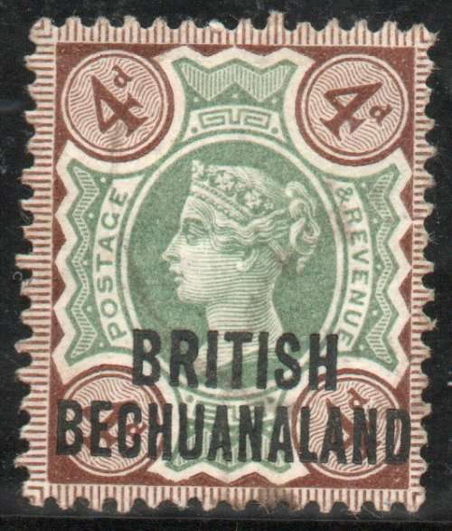 Bechuanaland 1891 Defin 4d mounted mint. SACC 35. Cat R75 (2019-20)
