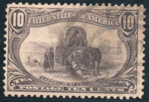 United States of Amerika 1898 Trans Mississippi Expo 10c fine used. SG 296. Cat £32 (2013)