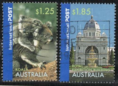 Australia 2006 Greetings from Australia set of 2 very fine used. SG 2638-39. CAT £4 (2013)
