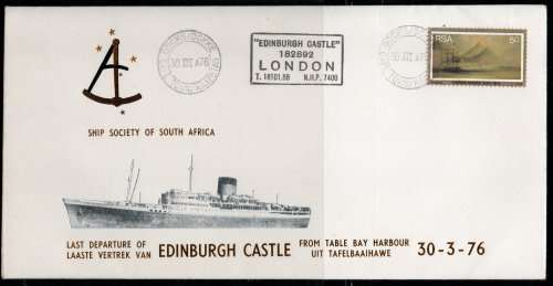 South Africa 1995-77 Last Voyages Mail Ships Commemorative covers x 5.