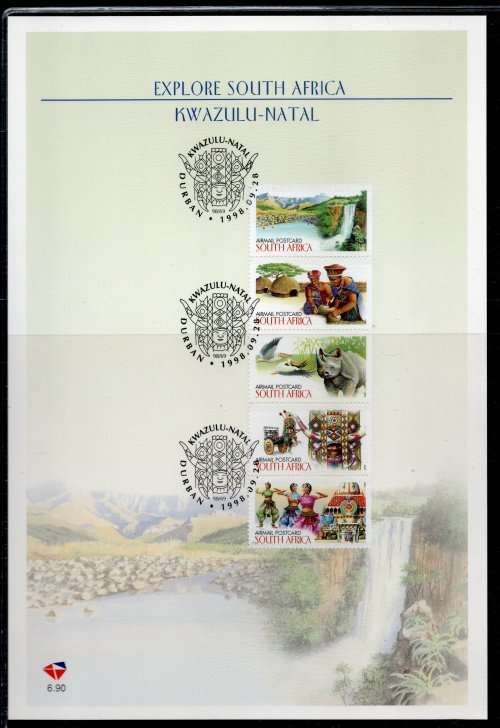 South Africa 1998 Explore South Africa KZN and Western Cape FD Cards 6.81 & 6.90. Cat R170 (2023-25)