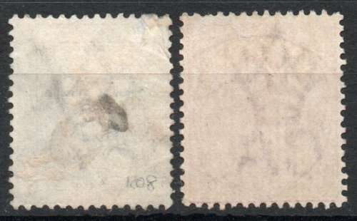 Natal 1882-89 QV 3d grey & 6d mauve fine used. SACC 97 & 99. Cat R170 (2023-25)