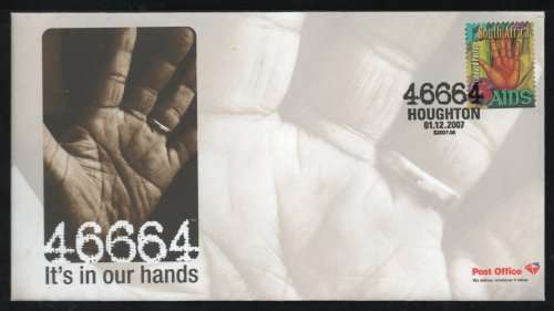 South Africa 2007 President Mandela Prison Number 46664 cover.