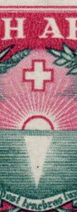 South Africa 1939 Huguenot set of 3 pairs mm with UHB V3 green dot in reflection of sun. SACC 81-83.
