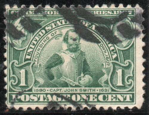 United States of America 1907 Jameson Exposition 1c fine used. SG 335. Cat £4,50 (2013)