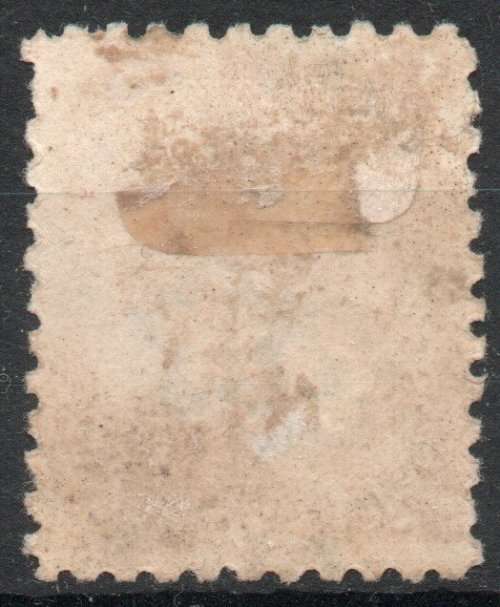 Samoa 1895-1900 Handstamped 3d on 2d orange-yellow mint no gum. SG 79. Cat £6 (2022)