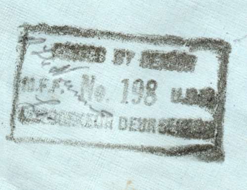 South Africa 1942 passed by censor cover 4d large war & 6d pictorial with `FIELD POST` post mark