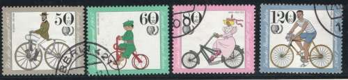 Germany Berlin 1985 Bicycles set of 5 very fine used. SG B697-B700. Cat £10 (2013)
