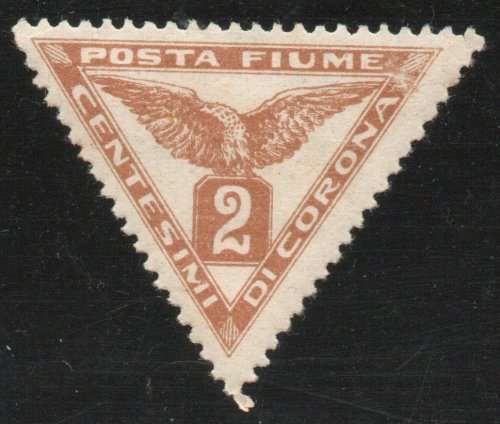 Fiume 1919 Newspaper Stamp 2c brown lightly mounted mint. SG N91. Cat £8,50 (2013)