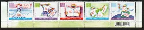South Africa 2006 World Post Day set/strip of 5 umm. SACC 1807-1811. Cat R120 (2023-25)