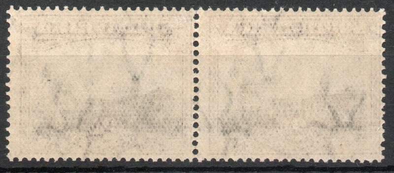South Africa 1927 London Pictorial 2d pair lightly mounted mint. SACC 33. Cat R300 (2023-25)