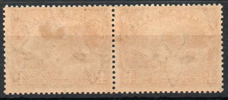 South Africa 1927 London Pictorial 4d pair lightly mounted mint. SACC 35. Cat R600 (2023-25)