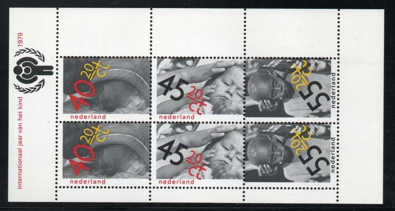 Netherlands 1979 Child Welfare Mini Sheet superb, unmounted mint. SG MS 1326. Cat £4,75. (2012)