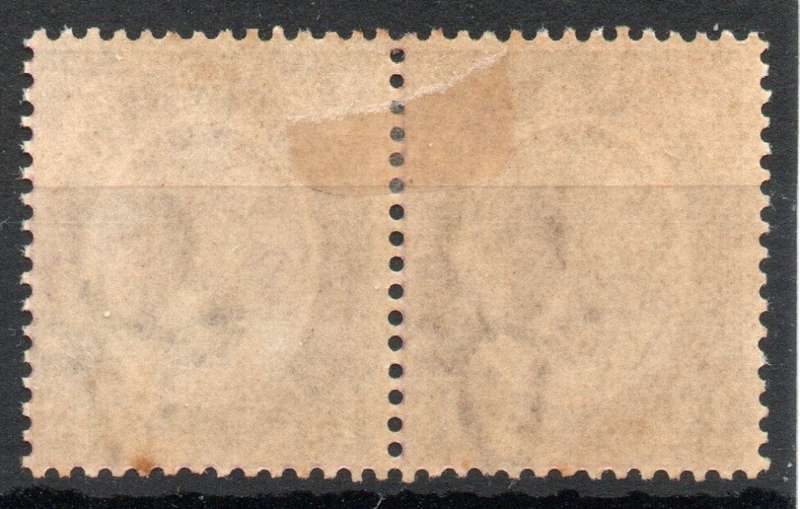 South Africa 1913 KGV 1/3d violet horizontal pair mounted mint. SACC 12. Cat R240. (2023-25)