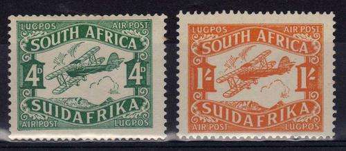 SA 1929 AIR MAIL SET OF 2 LMM. SACC 40-41.