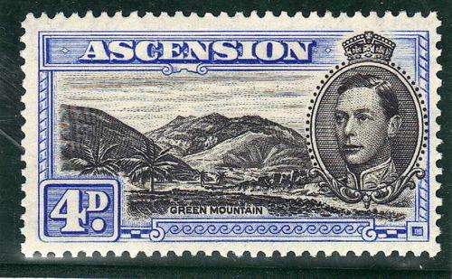 ASCENSION 1938 DEFINITIVE 4d PERF 13,5. LMM. SG 42c. CV 17 POUNDS.