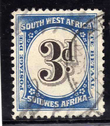 SWA 1931 3d POSTAGE DUE FINE USED. SACC 49. CAT VALUE R170. (SACC 2015)