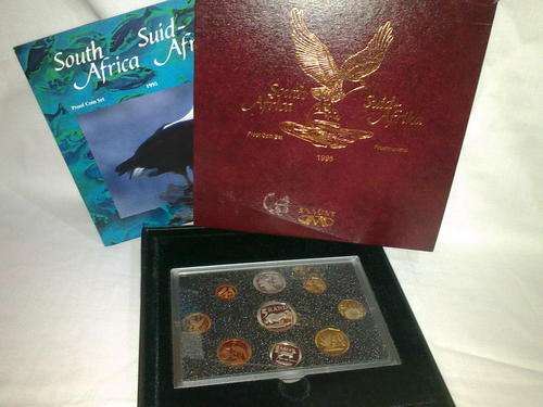 1995 RSA new series, SAM Proof set, R5 to 1c
