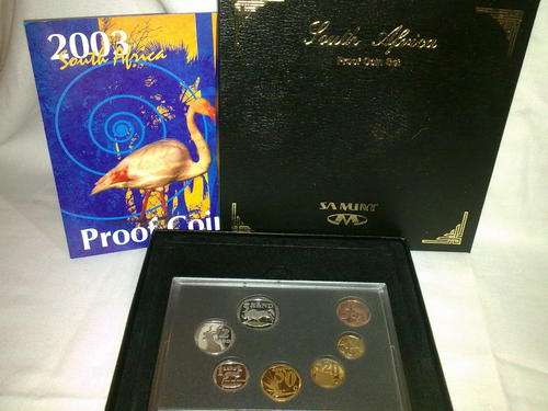 2003 RSA new series, SAM proof set, R5 to 1c