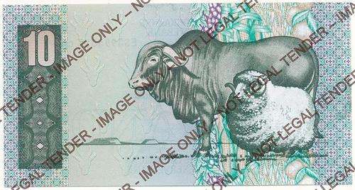 GPC De Kock, R10, 3rd issue, ES, UNC condition