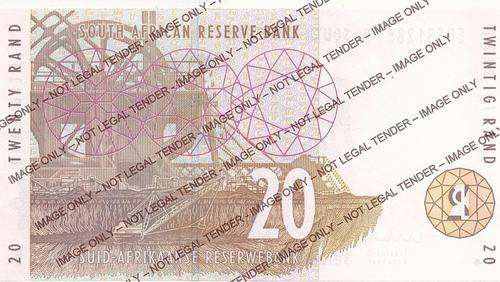 TT Mboweni, R20, 1st issue, ER, UNC condition