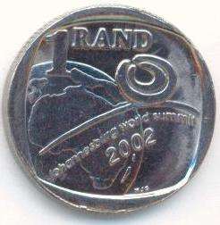 2002 World Summit R1 coin, EF condition
