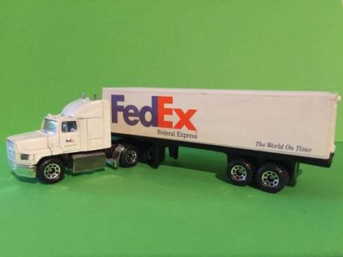 Matchbox Fedex Ford Aeromax die cast model