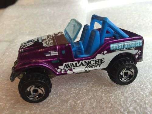 Hotwheels Jeep Wrangler die cast model
