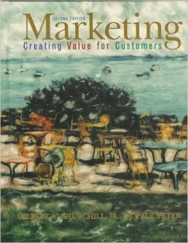 Marketing Creating Value for Customers Hardcover