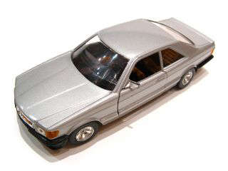 Mercedes Benz 500 SEC die cast model.