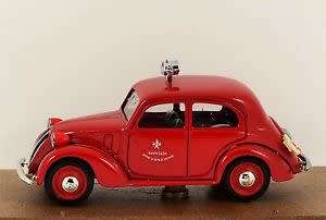 1937 Fiat 508C Berlina 1100 Fire Car die cast model