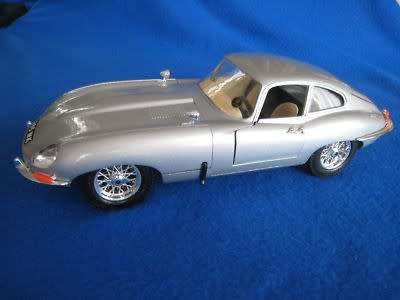 1961 Jaguar E-Type Coupe BOXED 1/18 die cast model