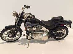 Harley Davidson FXSTSB "Bad Boy" 1/18 die cast model